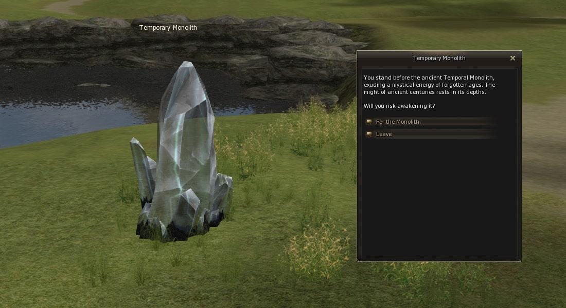 Temporary Monolith mw