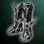 Unidentified Sealed Moirai Leather Boots