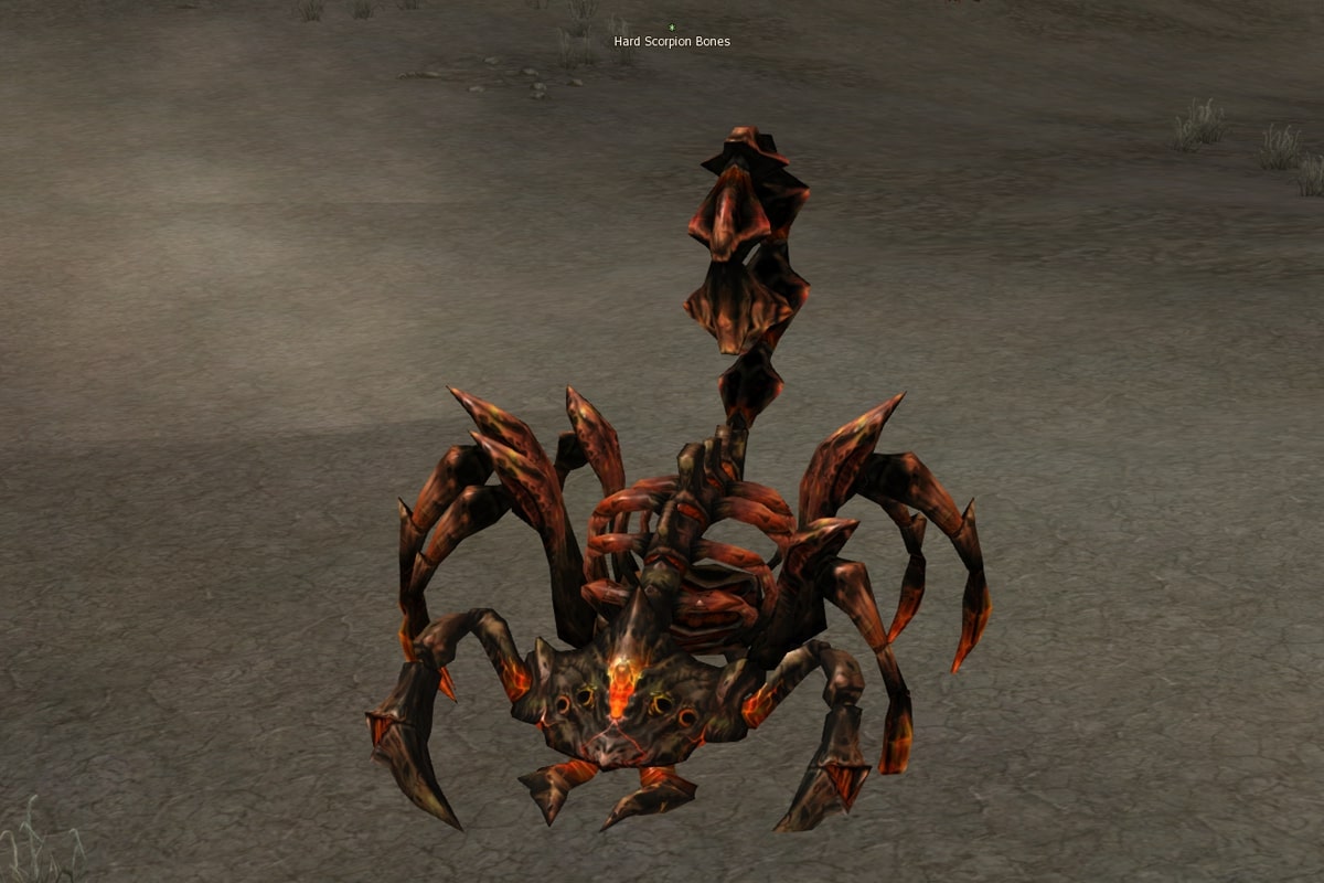 Hard Scorpion Bones eternal